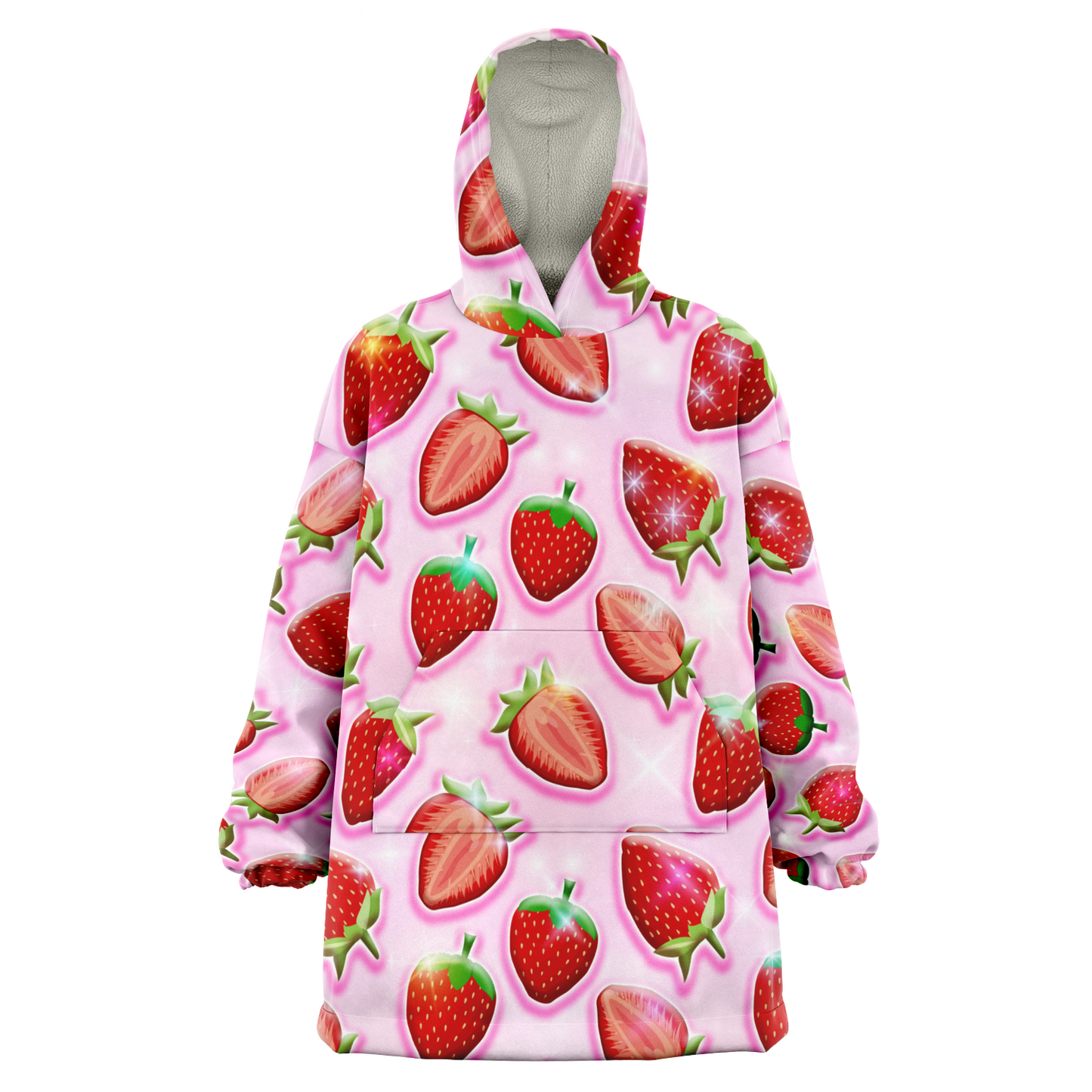 Niña Fresa (Strawberry Girl) - Cobija Hoodie