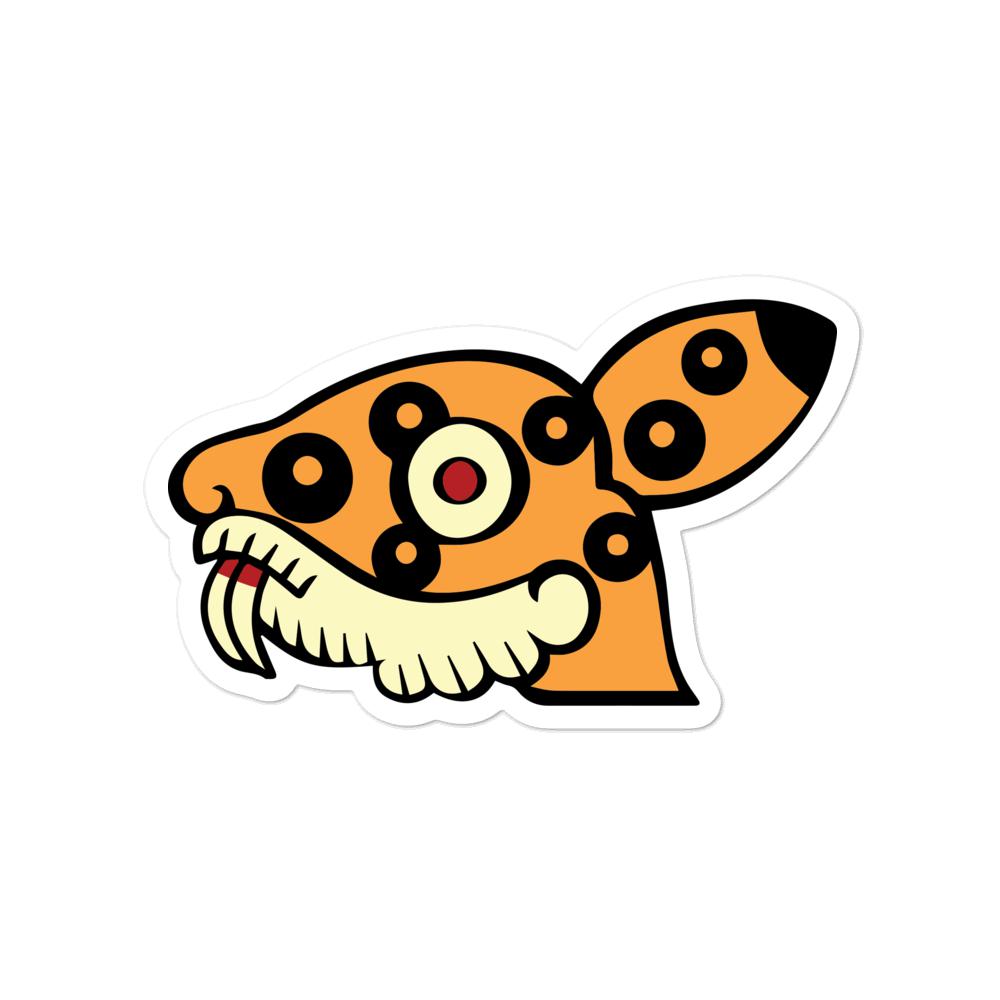 Ocelotl (Natural Colorway) - Sticker (S, M, L)