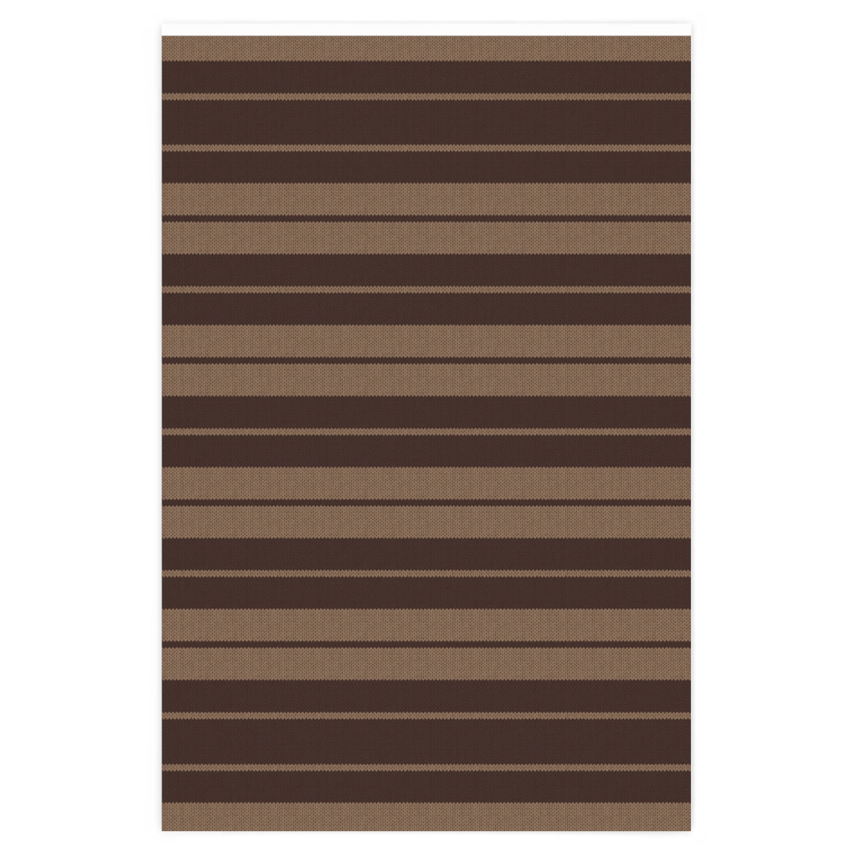 OG Charlie Brown Stripe (Brown & Tan) - Wrapping Paper