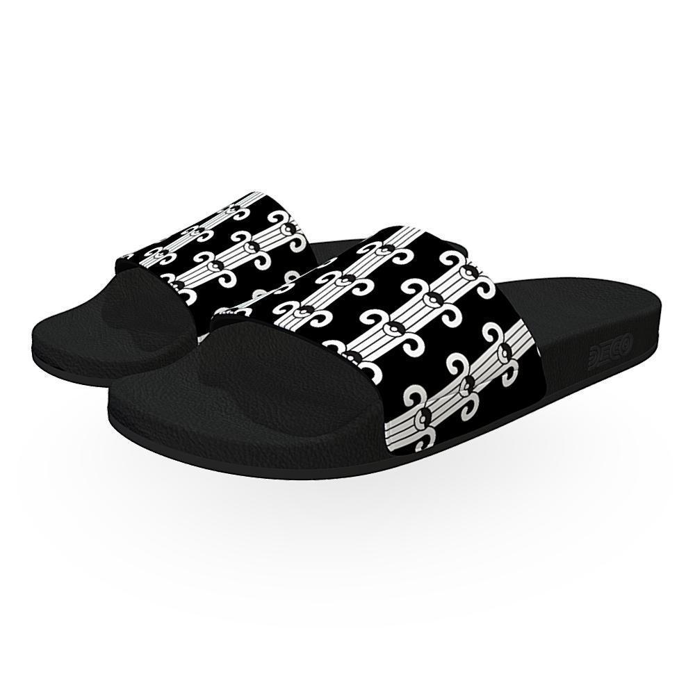 Ojo Stripes - Unisex Slide Sandal - Licuado Wear