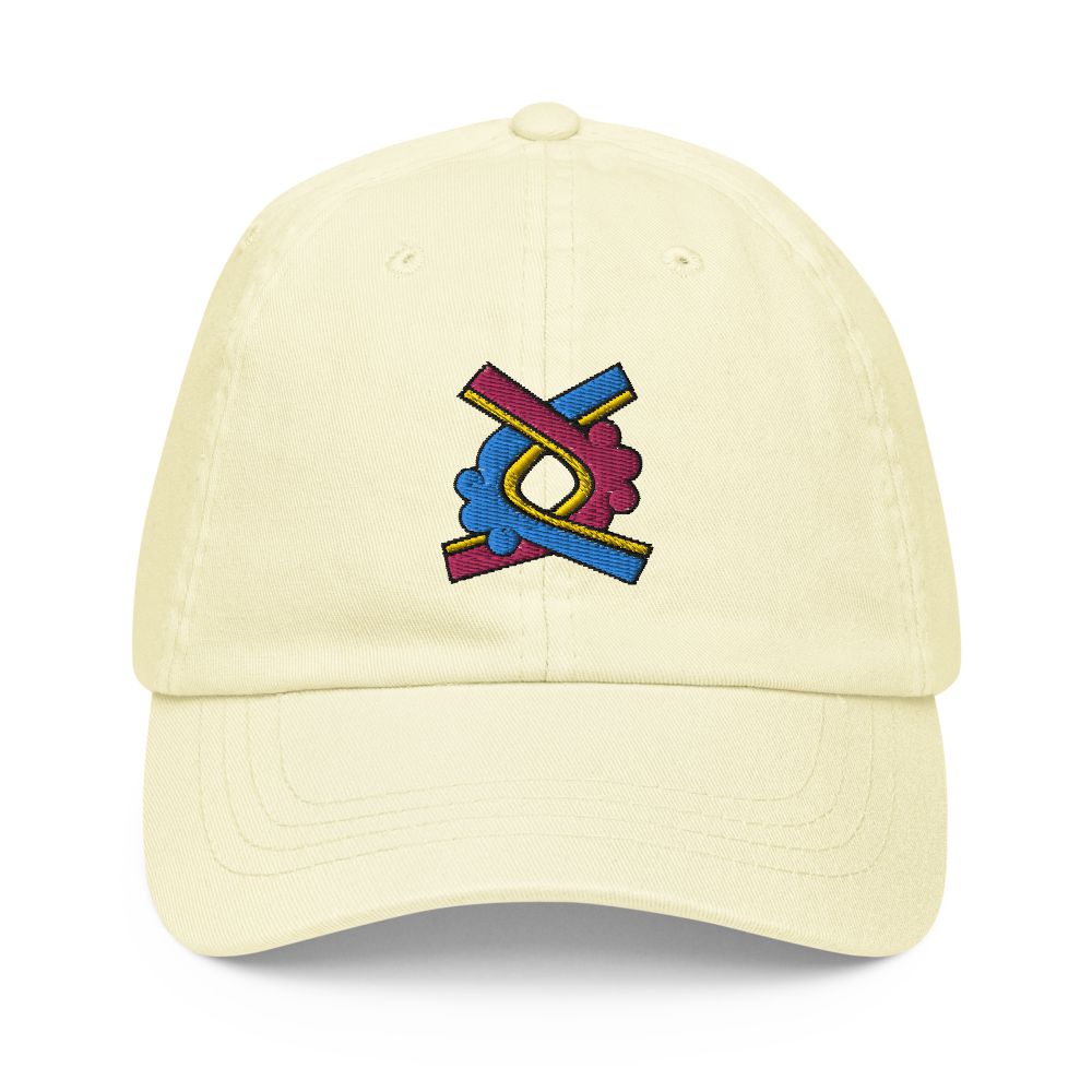 Ollin (Movement) - Embroidered Pastel Dad Hat