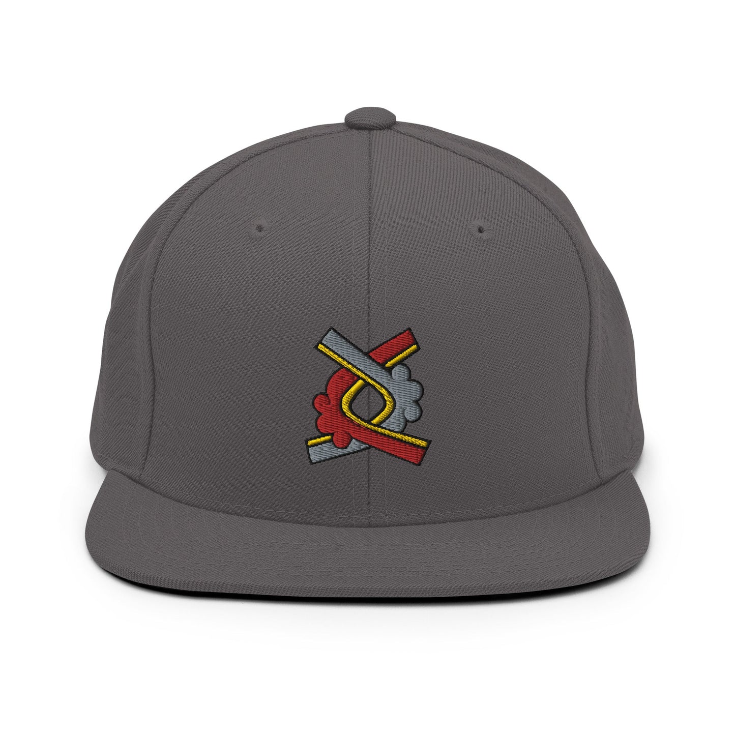 Ollin (Natural Colorway) - Embroidered Snapback Hat