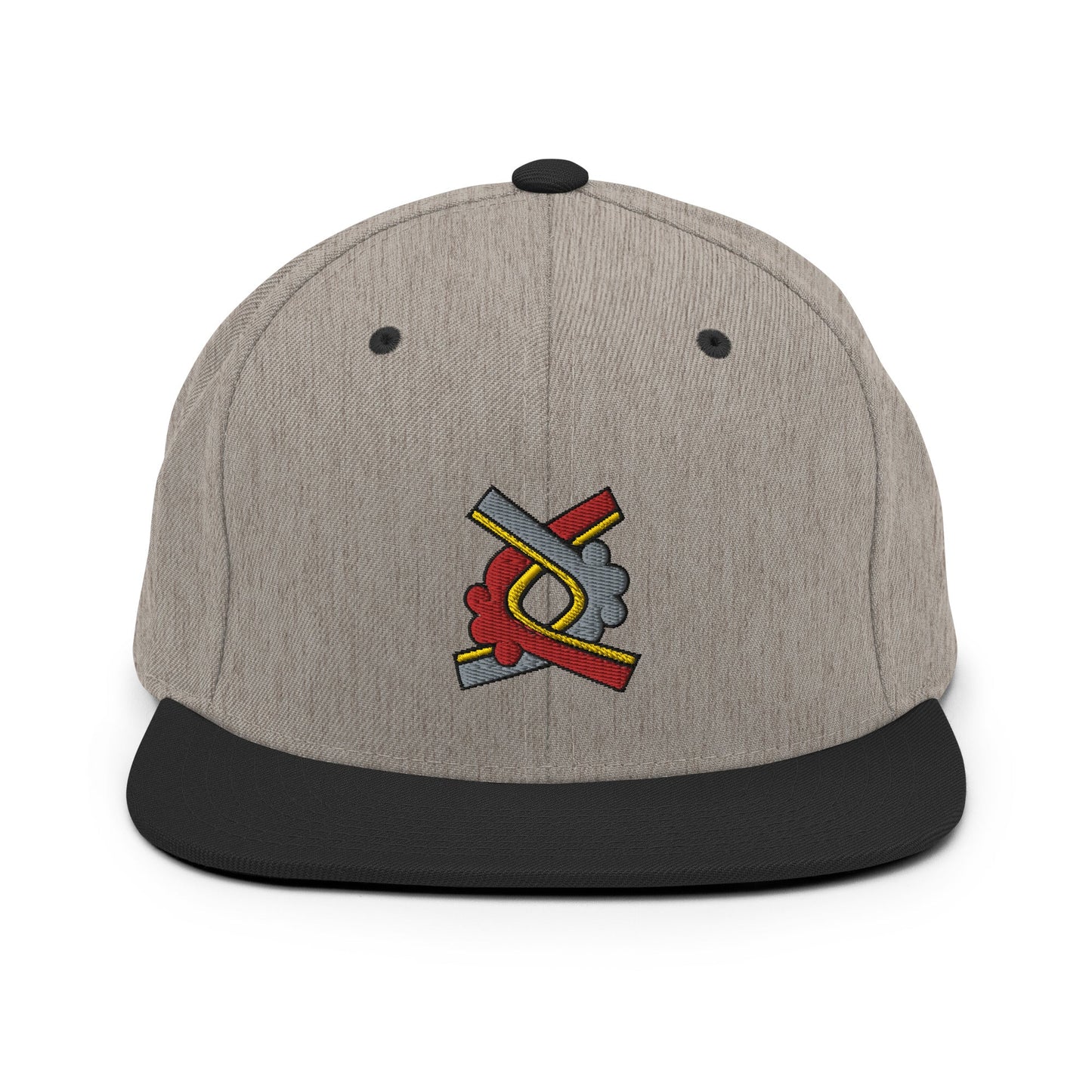 Ollin (Natural Colorway) - Embroidered Snapback Hat