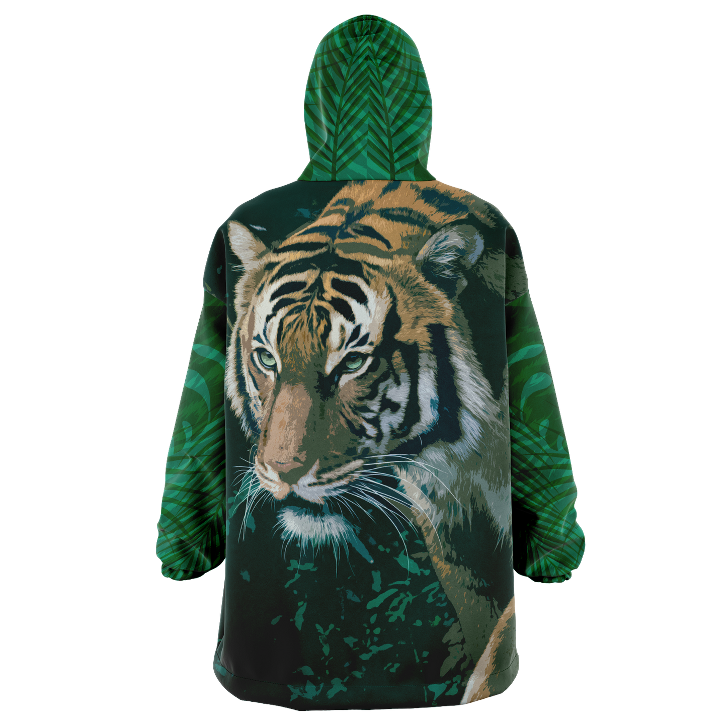Orange Jungle Tiger - Cobija Hoodie