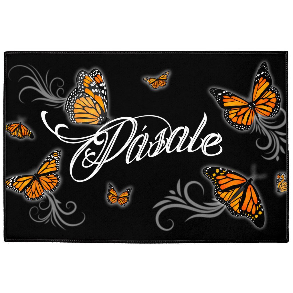Pásale Monarch (Zacuanpapalotl) - Indoor/Outdoor Door Mat (2 sizes)