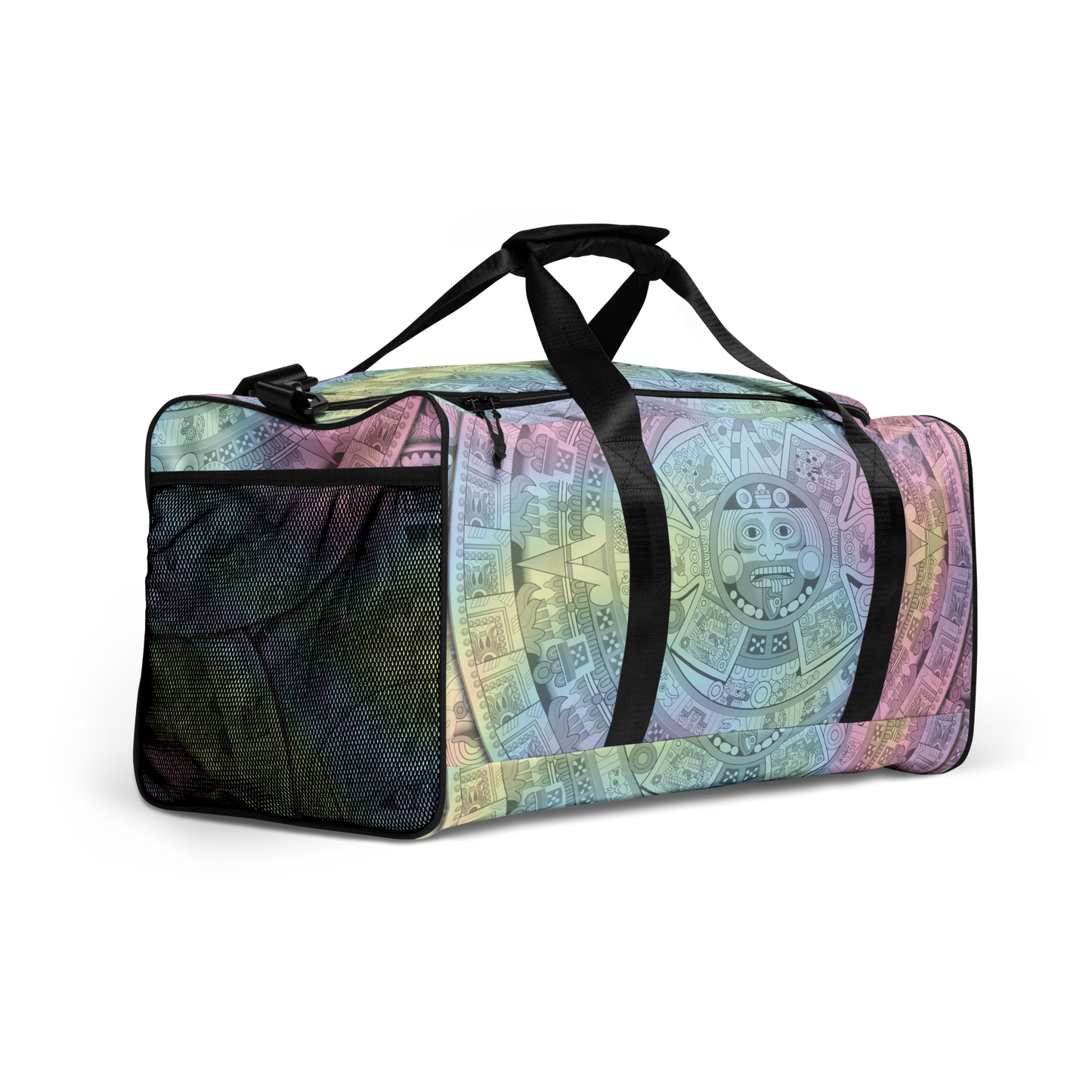 Pastel Aztec Calendar - Duffel Bag