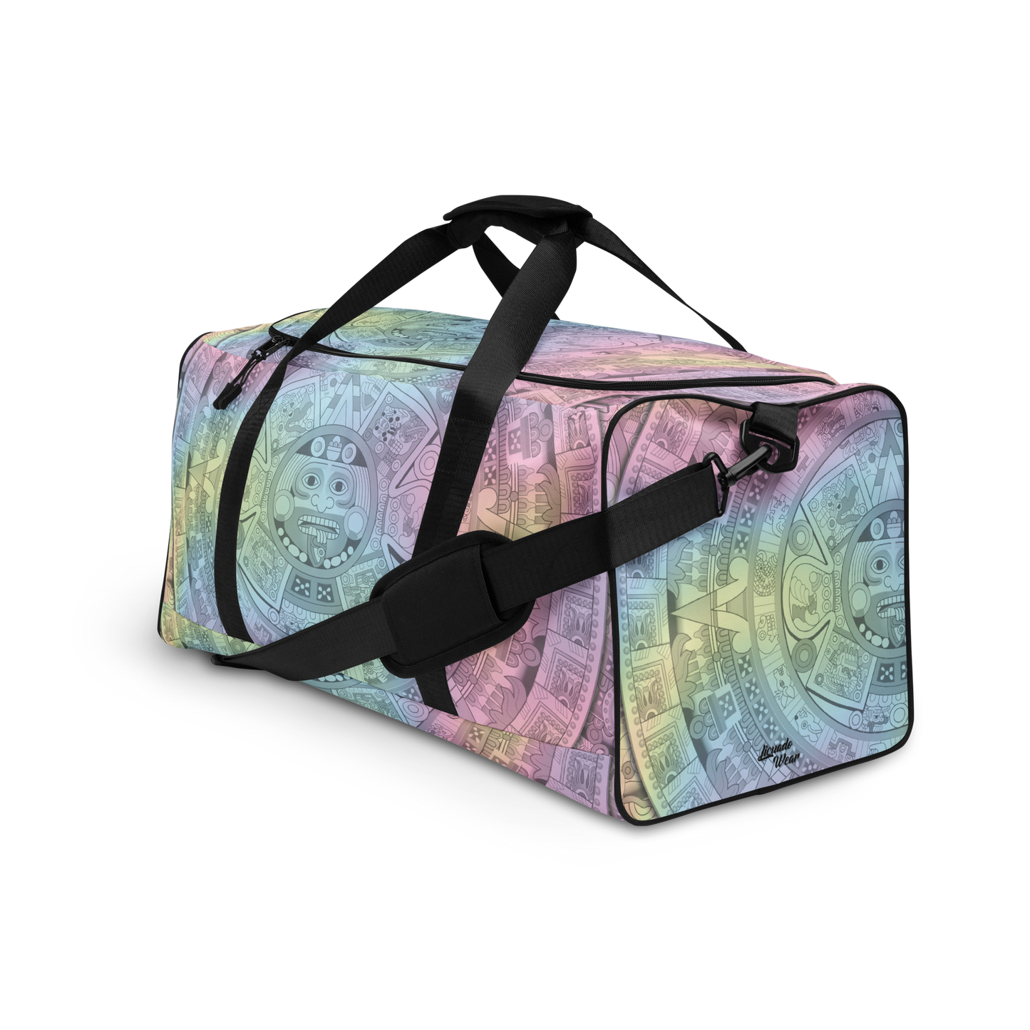 Pastel Aztec Calendar - Duffel Bag