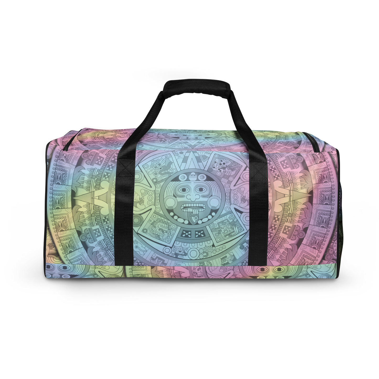 Pastel Aztec Calendar - Duffel Bag