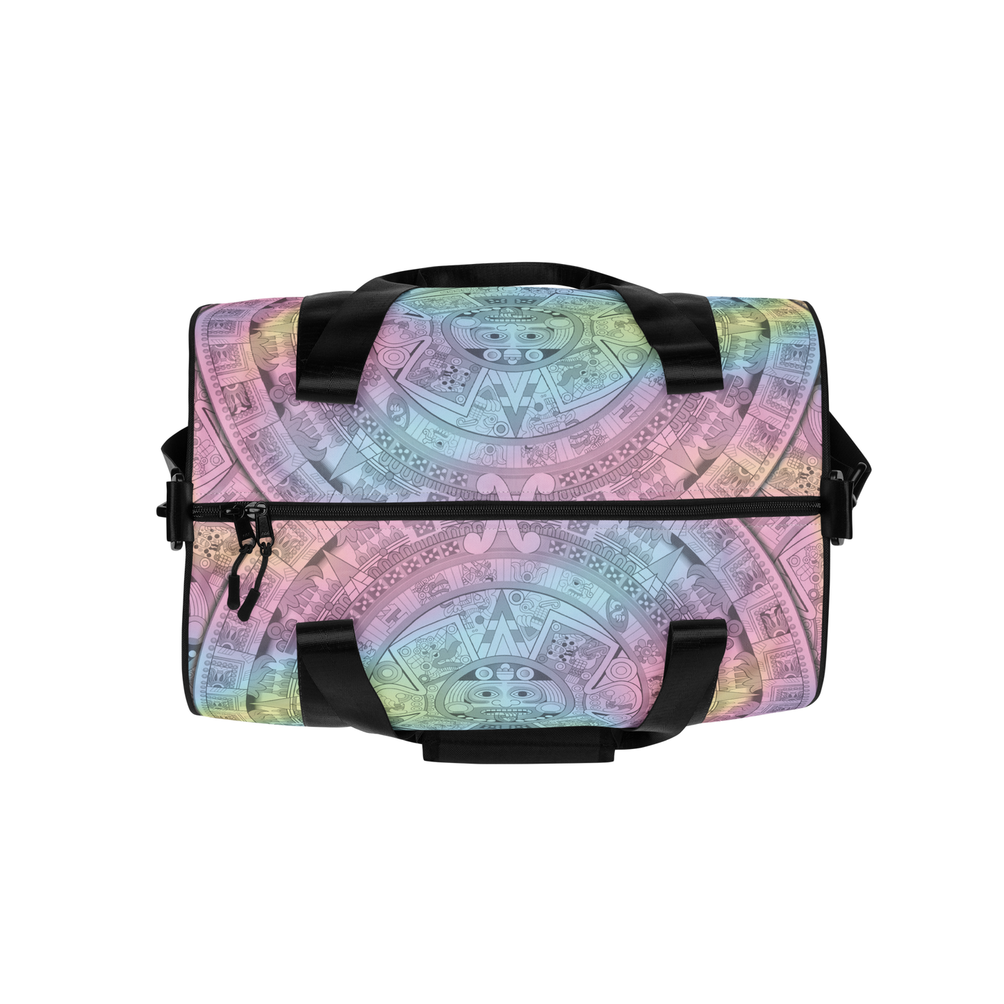 Pastel Aztec Calendar - Gym Bag