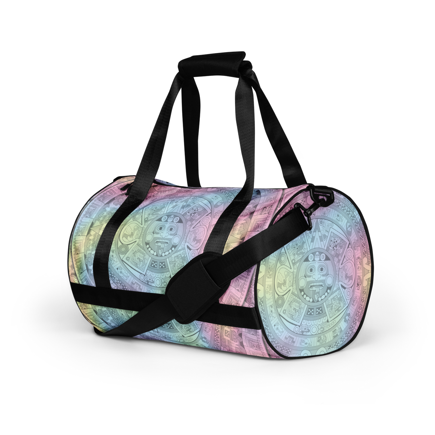 Pastel Aztec Calendar - Gym Bag