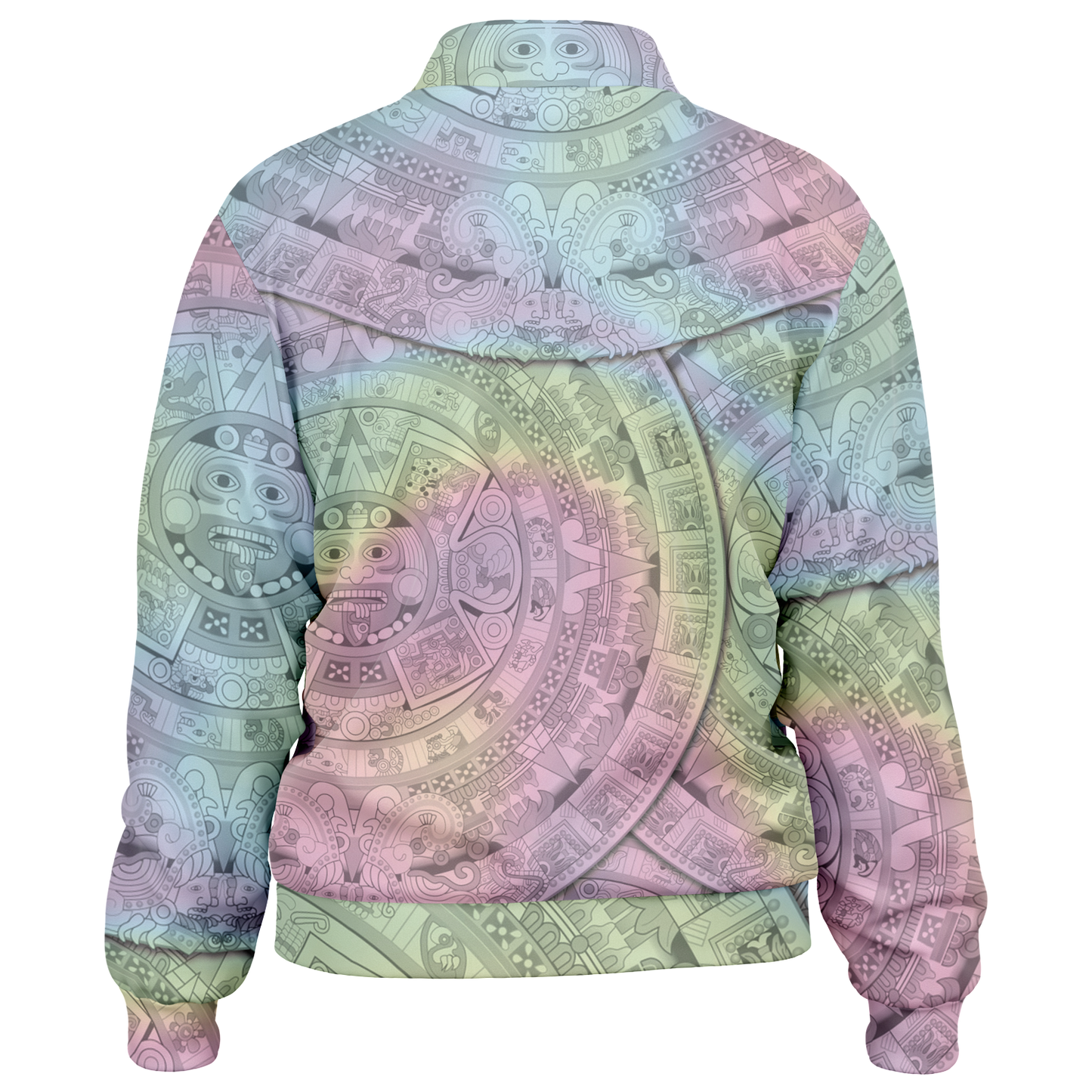 Pastel Aztec Calendar - Unisex Track Jacket