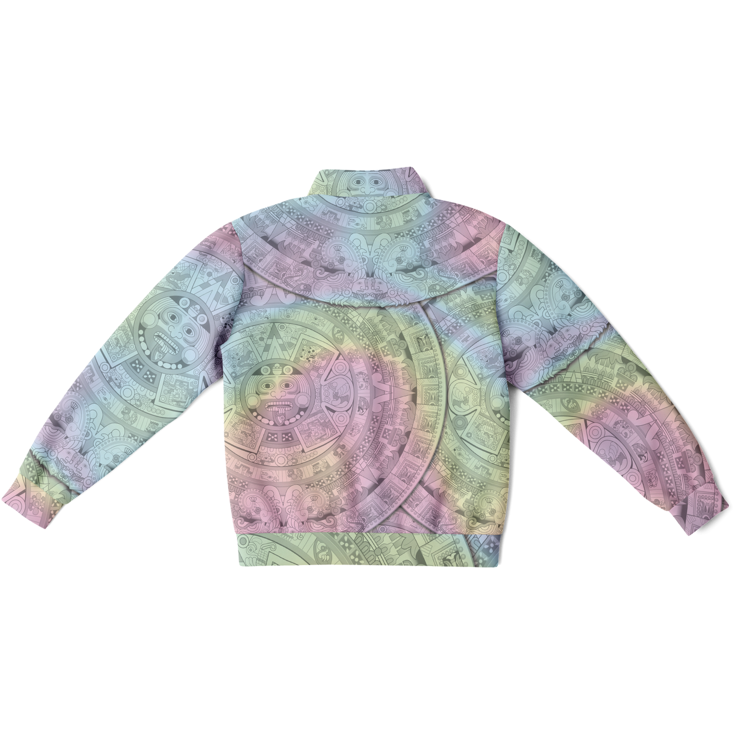 Pastel Aztec Calendar - Unisex Track Jacket
