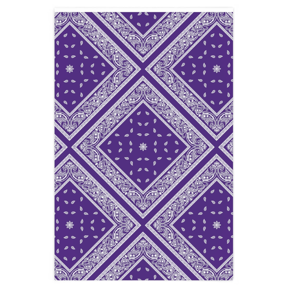 Purple Bandana - Wrapping Paper