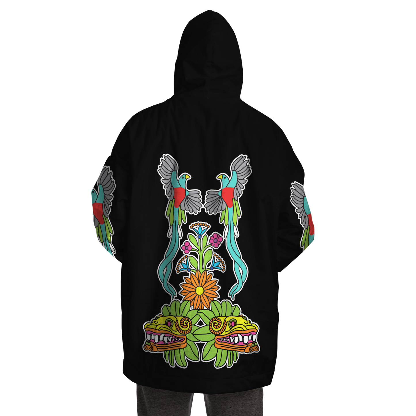 Quetzal & Quetzalcoatl - Cobija Hoodie