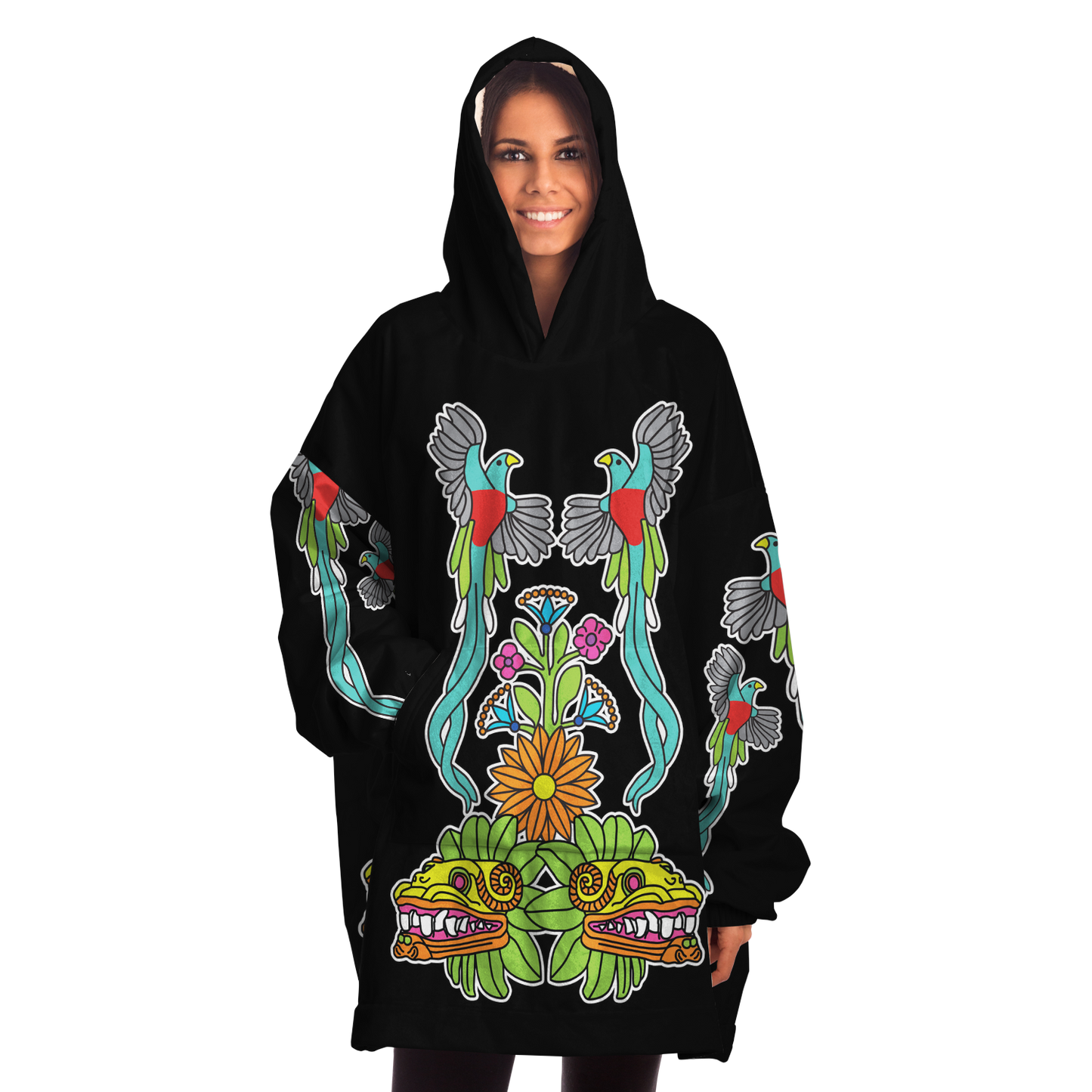 Quetzal & Quetzalcoatl - Cobija Hoodie