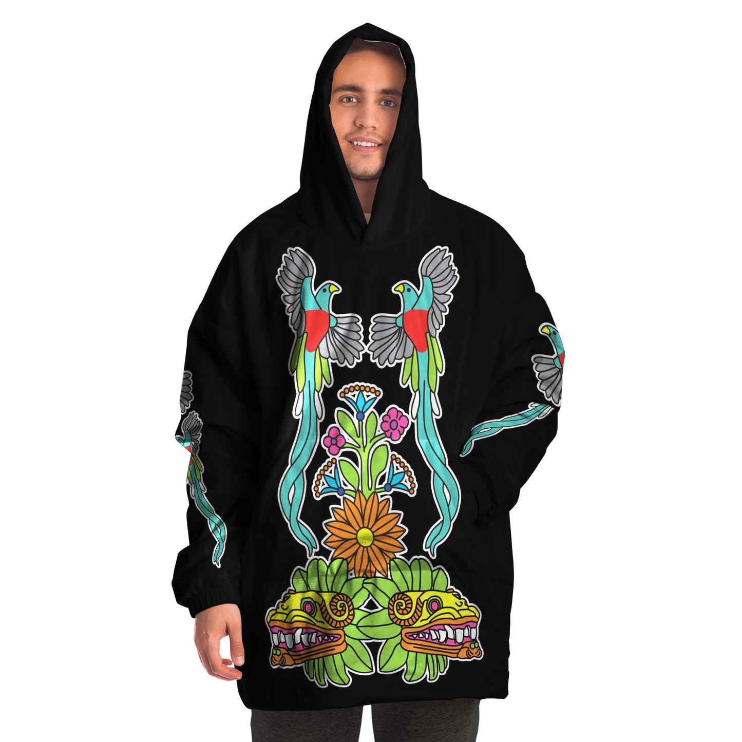 Quetzal & Quetzalcoatl - Cobija Hoodie