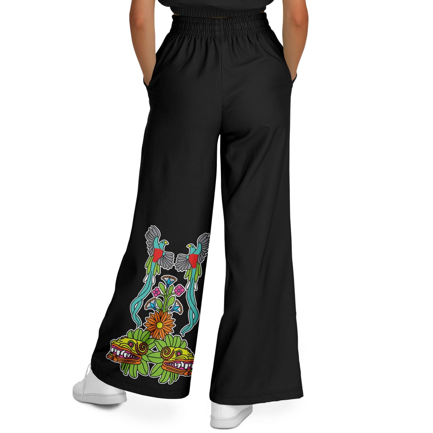 Quetzalcoatl y Flor - Flare Pant