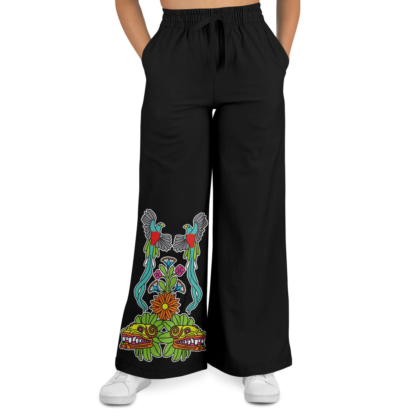 Quetzalcoatl y Flor - Flare Pant