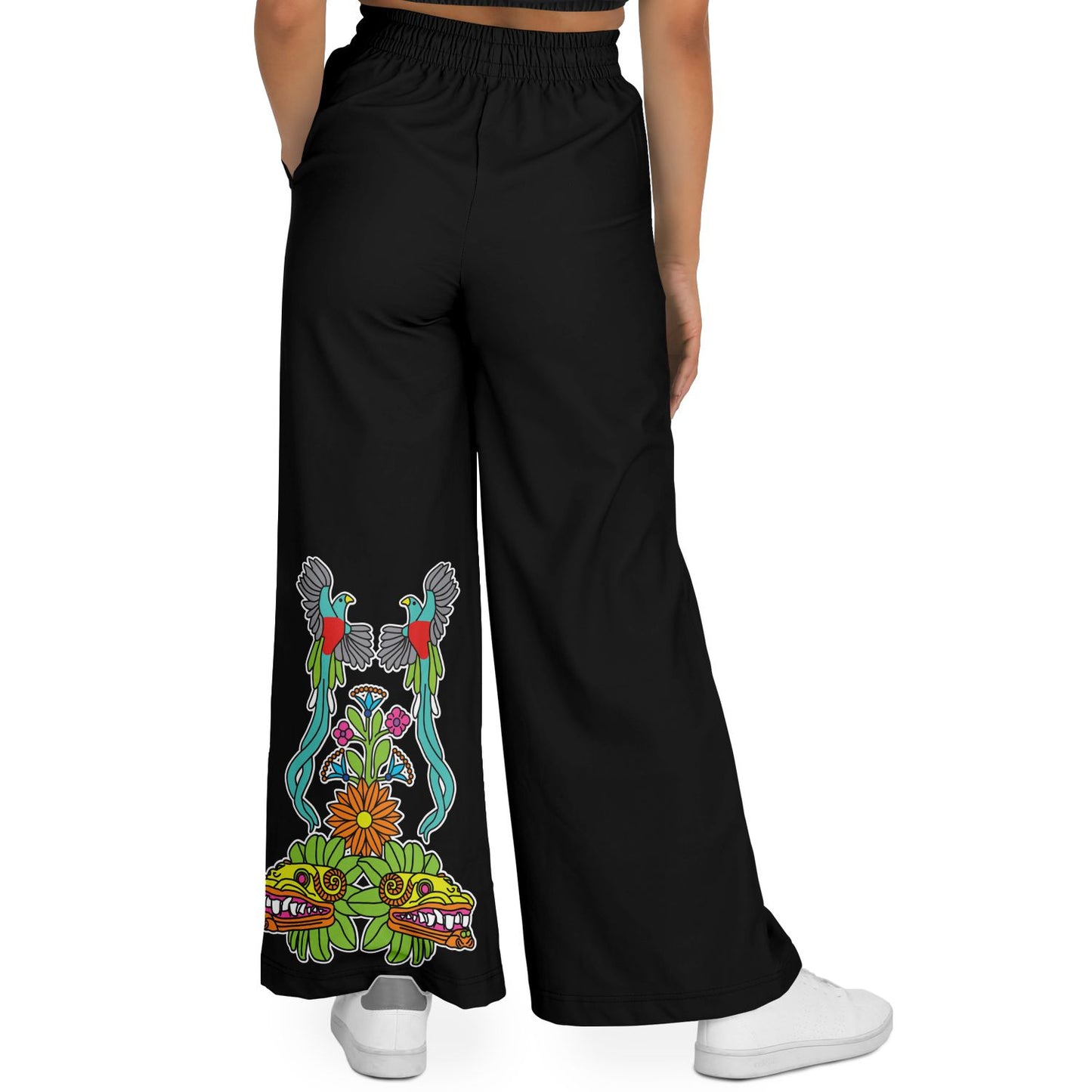Quetzalcoatl y Flor - Flare Pant