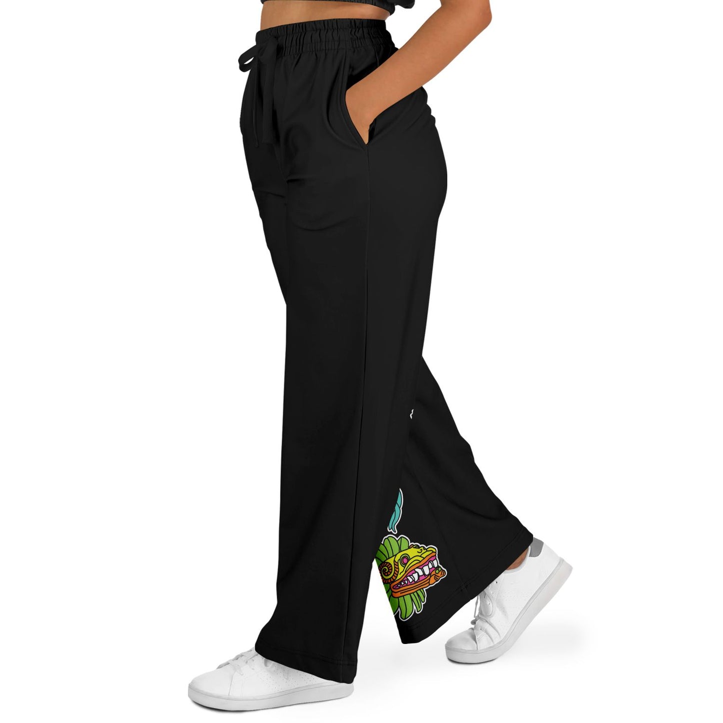 Quetzalcoatl y Flor - Flare Pant