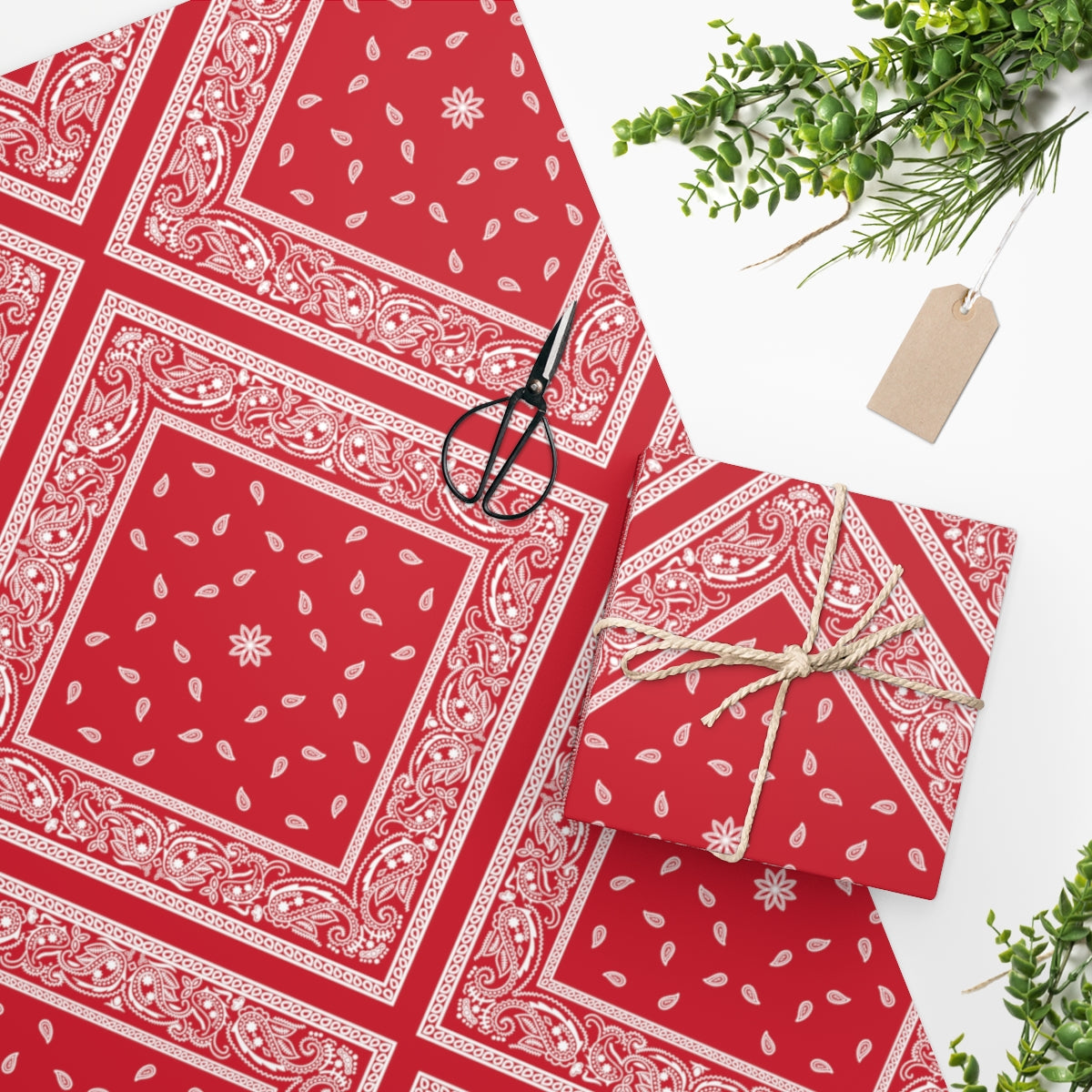 Red Bandana - Wrapping Paper