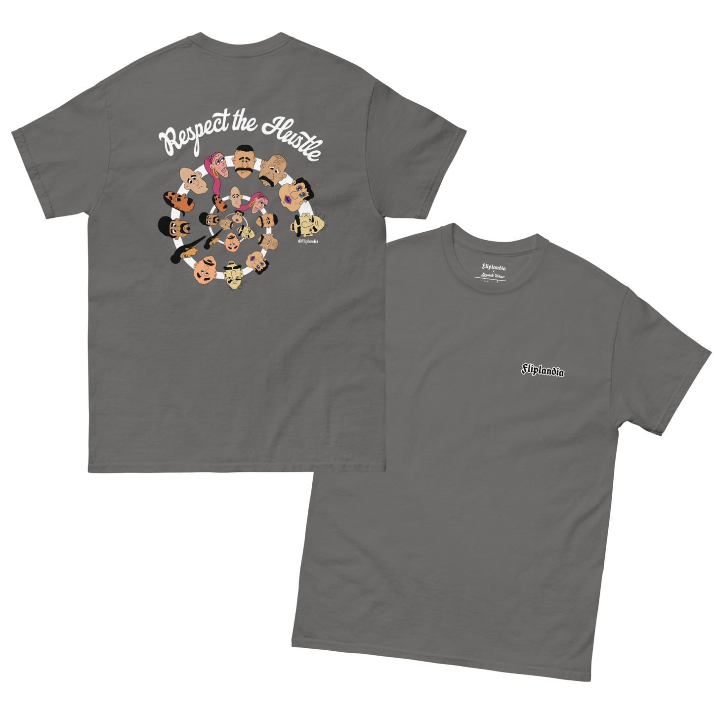 Respect the Hustle - Fliplandia Unisex T-shirt