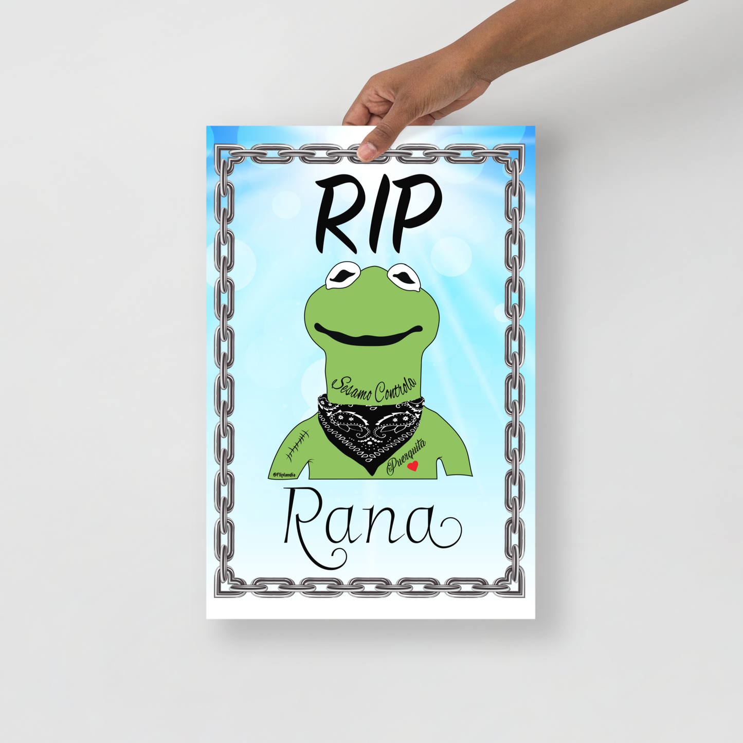 RIP Rana - Fliplandia Poster (multiple sizes)