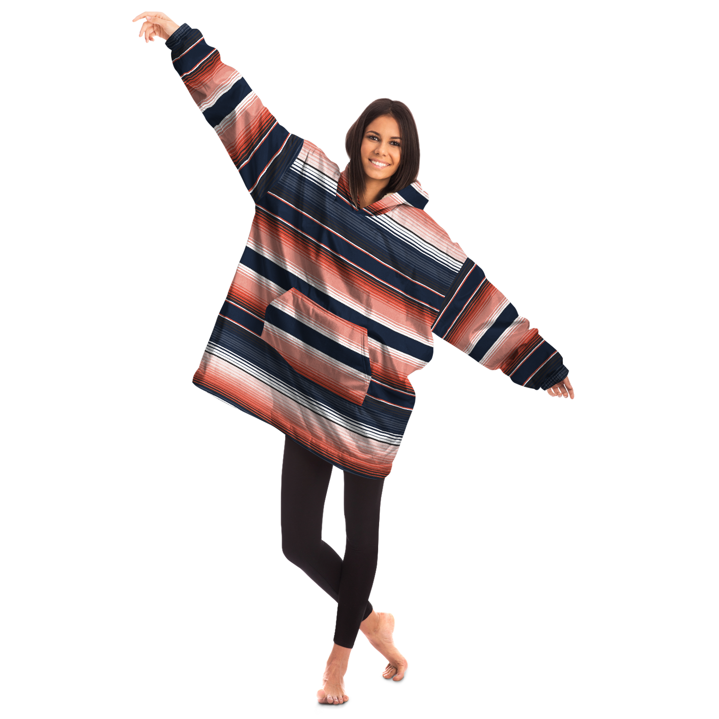 Sarape Chicago Football Colors - Cobija Hoodie