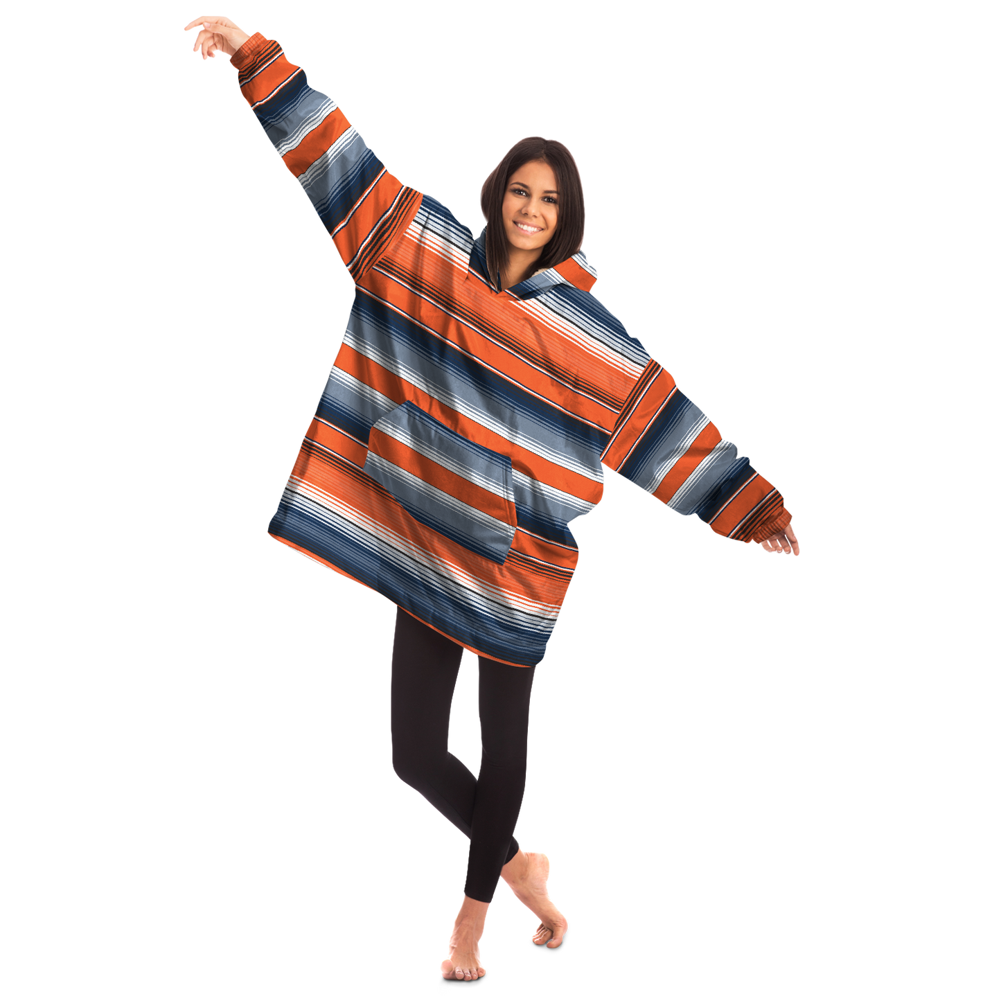 Sarape Denver Football Colors - Cobija Hoodie