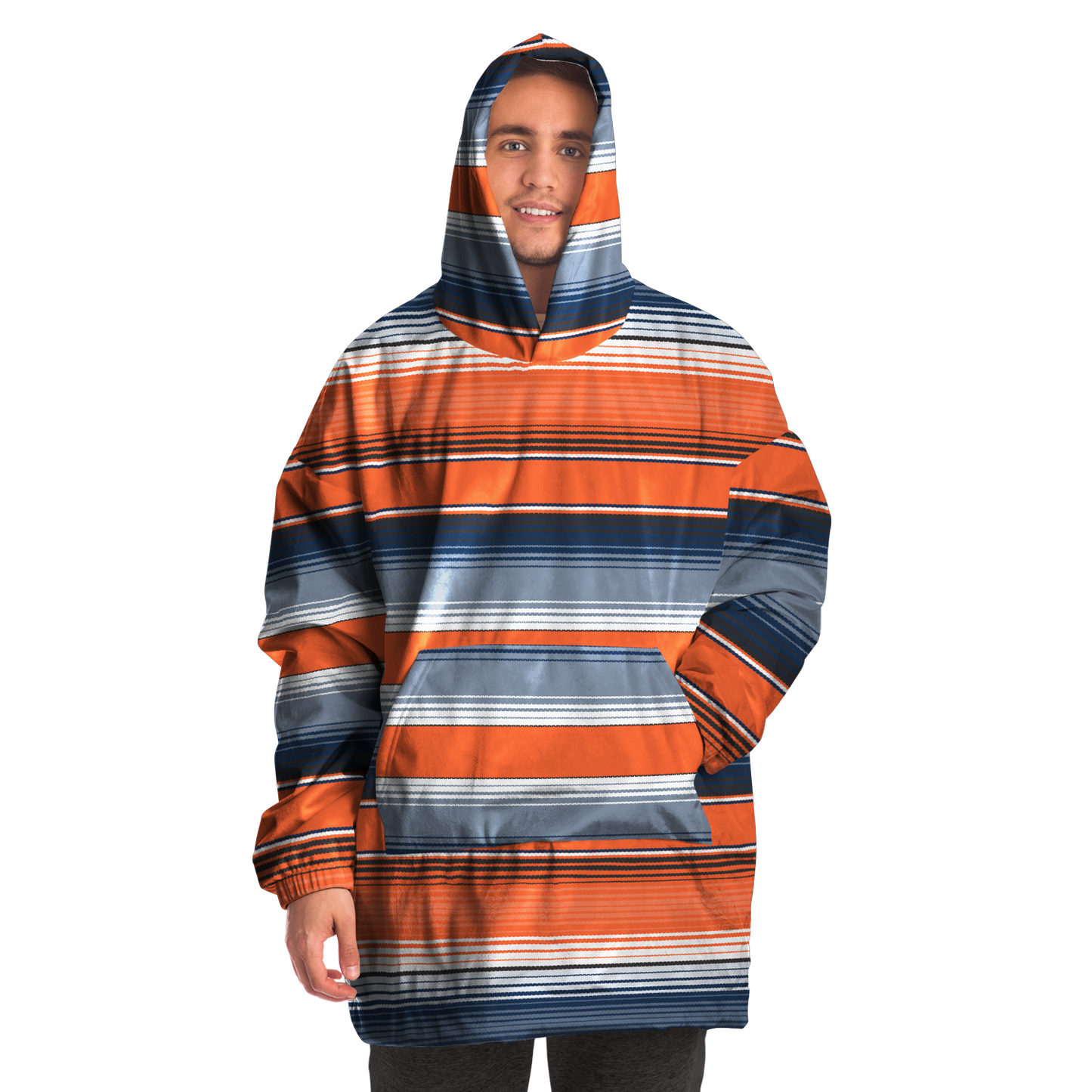 Sarape Denver Football Colors - Cobija Hoodie