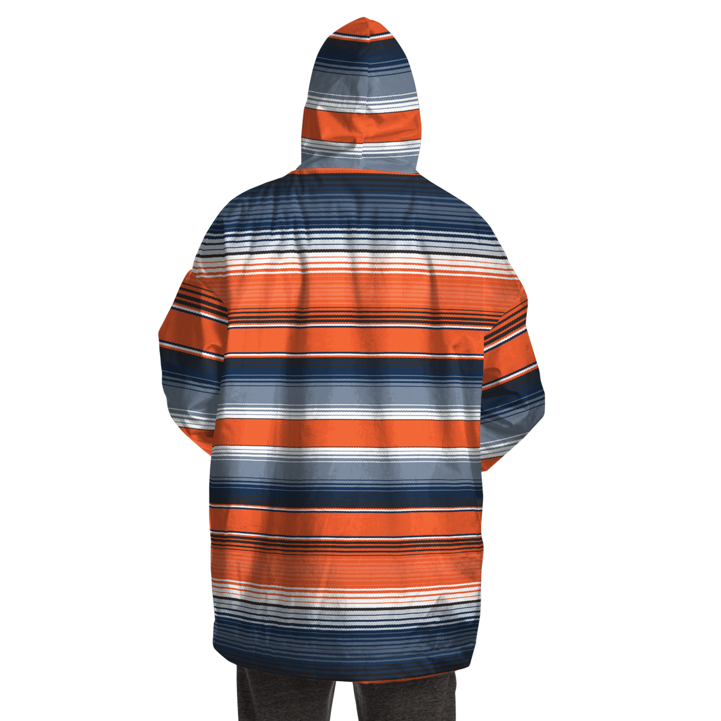 Sarape Denver Football Colors - Cobija Hoodie