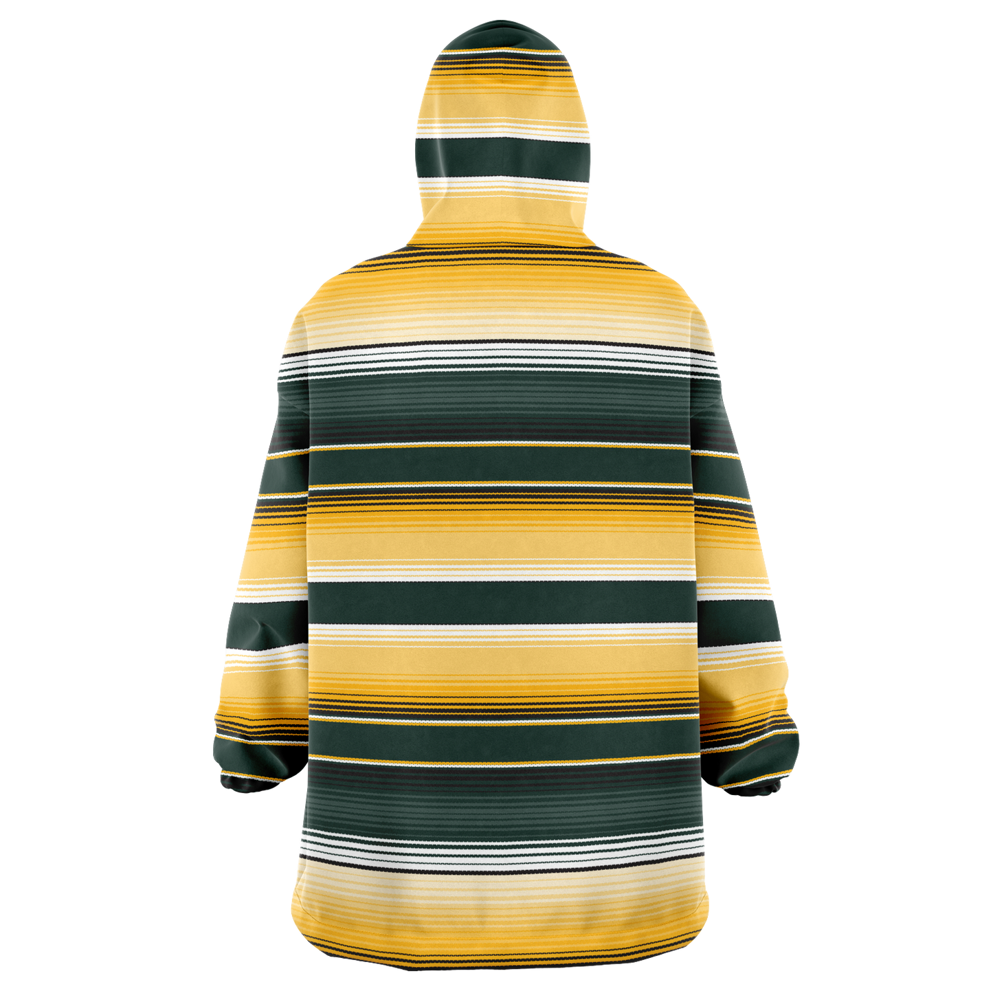Sarape Green Bay Football Colors - Cobija Hoodie