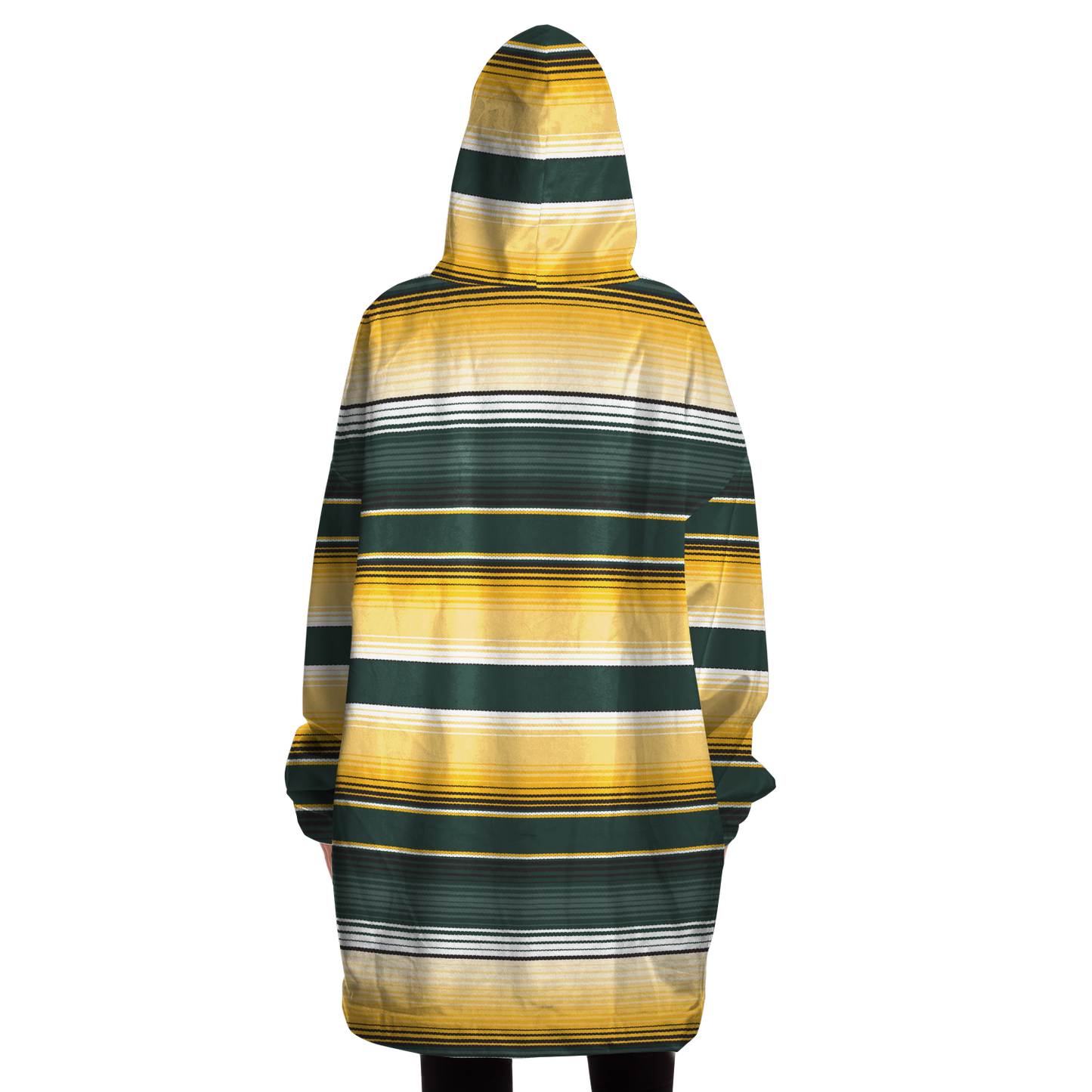 Sarape Green Bay Football Colors - Cobija Hoodie