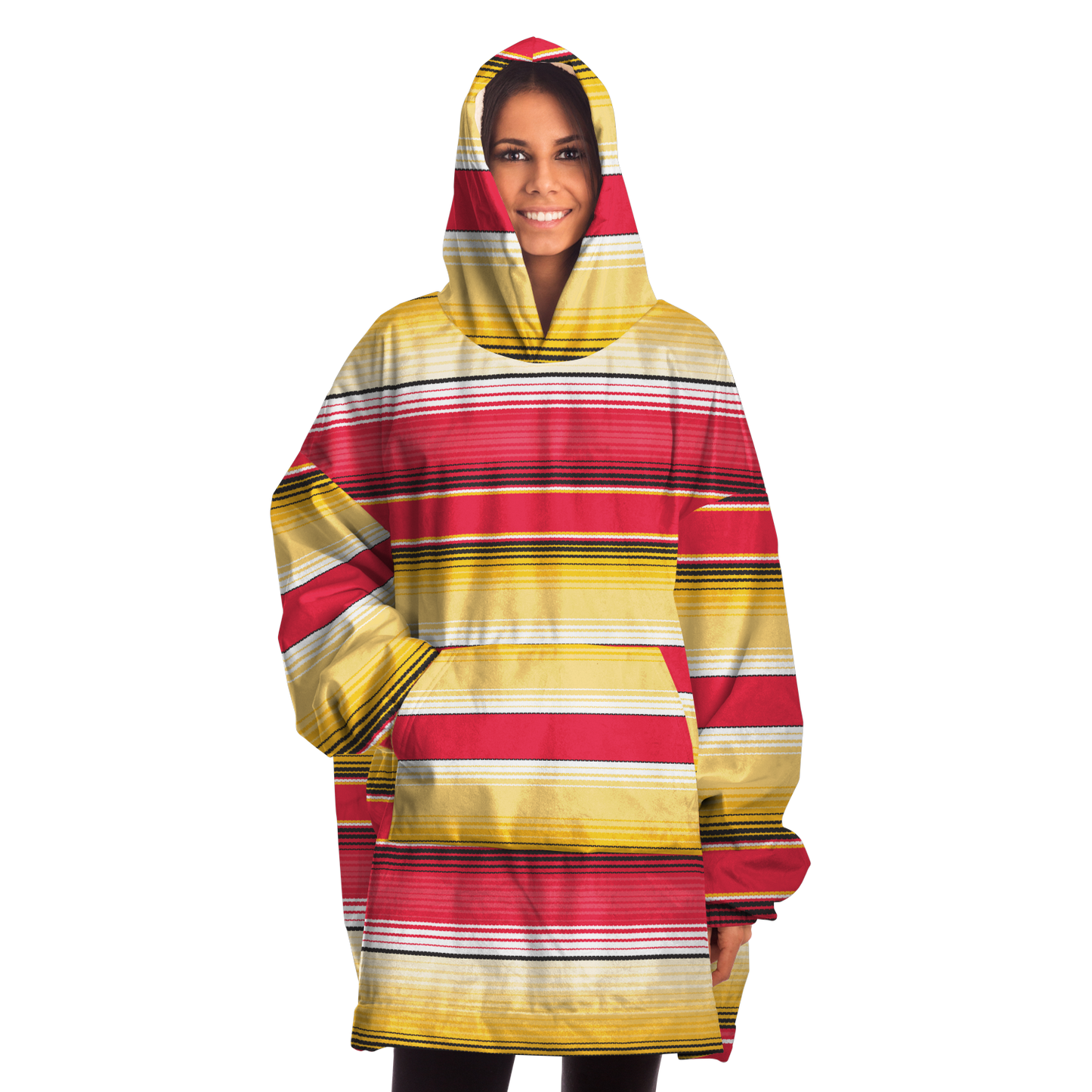 Sarape Kansas Football Colors - Cobija Hoodie
