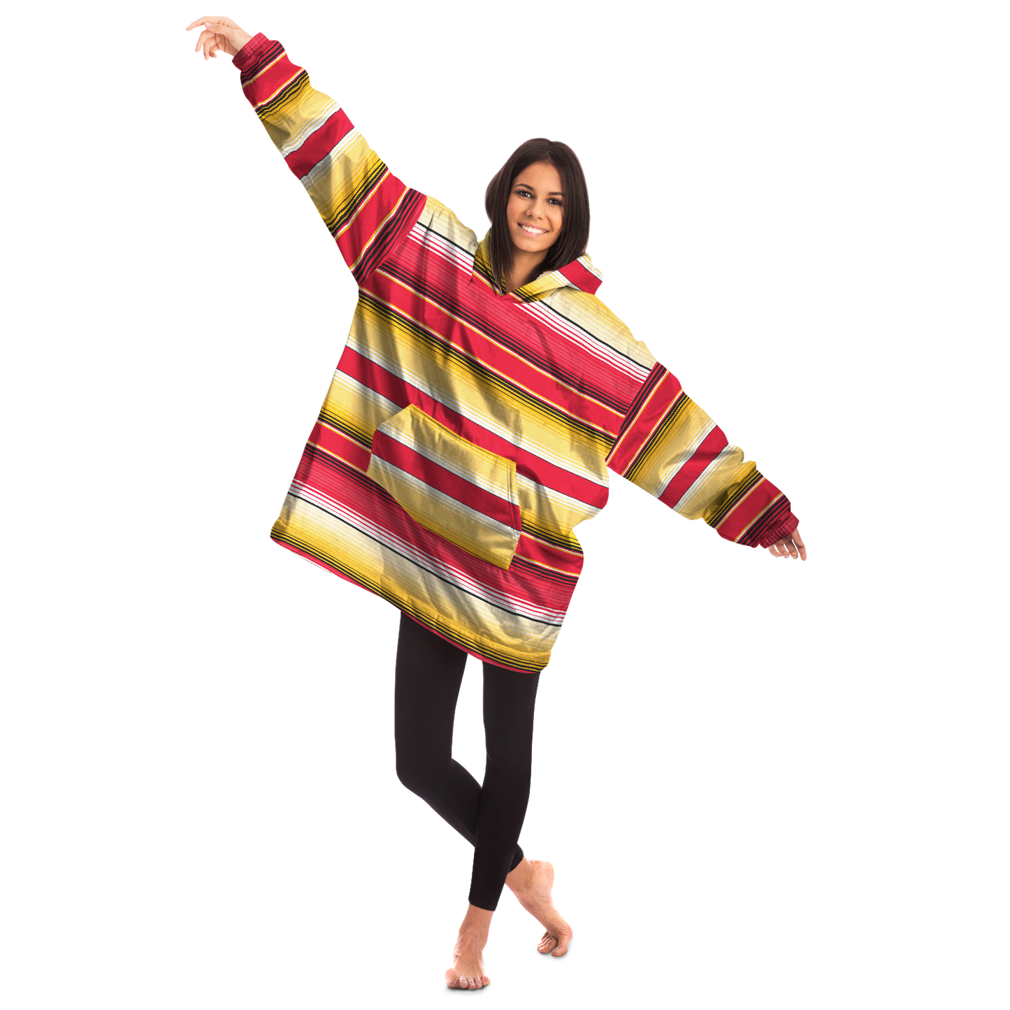 Sarape Kansas Football Colors - Cobija Hoodie