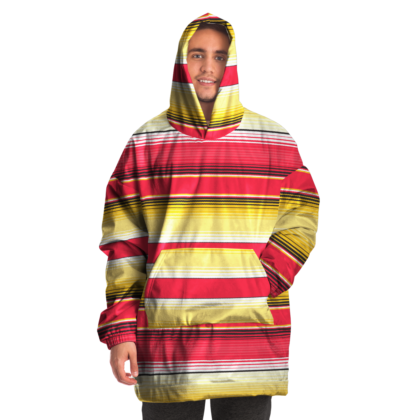 Sarape Kansas Football Colors - Cobija Hoodie