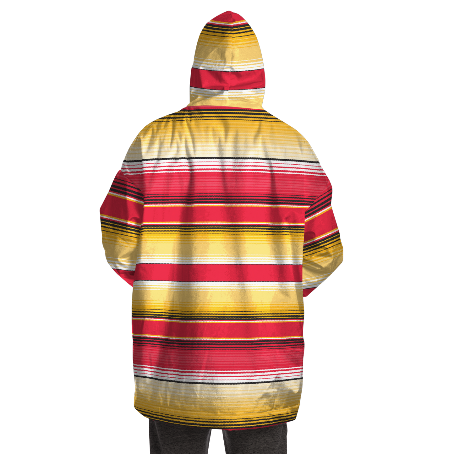Sarape Kansas Football Colors - Cobija Hoodie