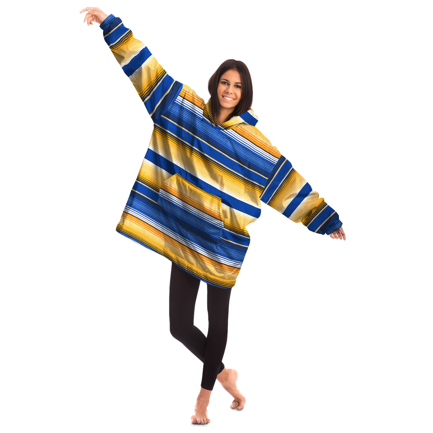 Sarape Los Angeles R. Football Colors - Cobija Hoodie