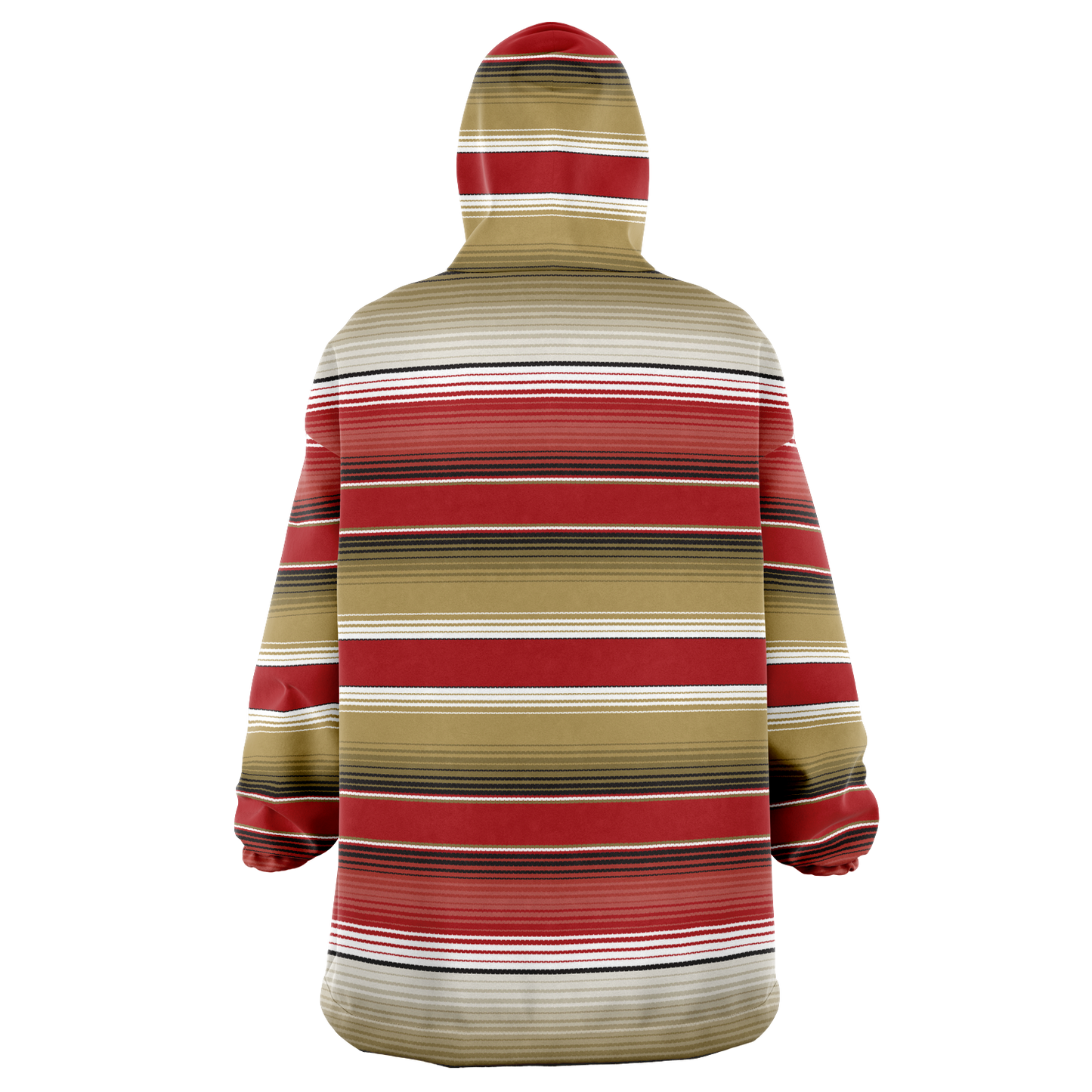 Sarape San Francisco Football Colors - Cobija Hoodie