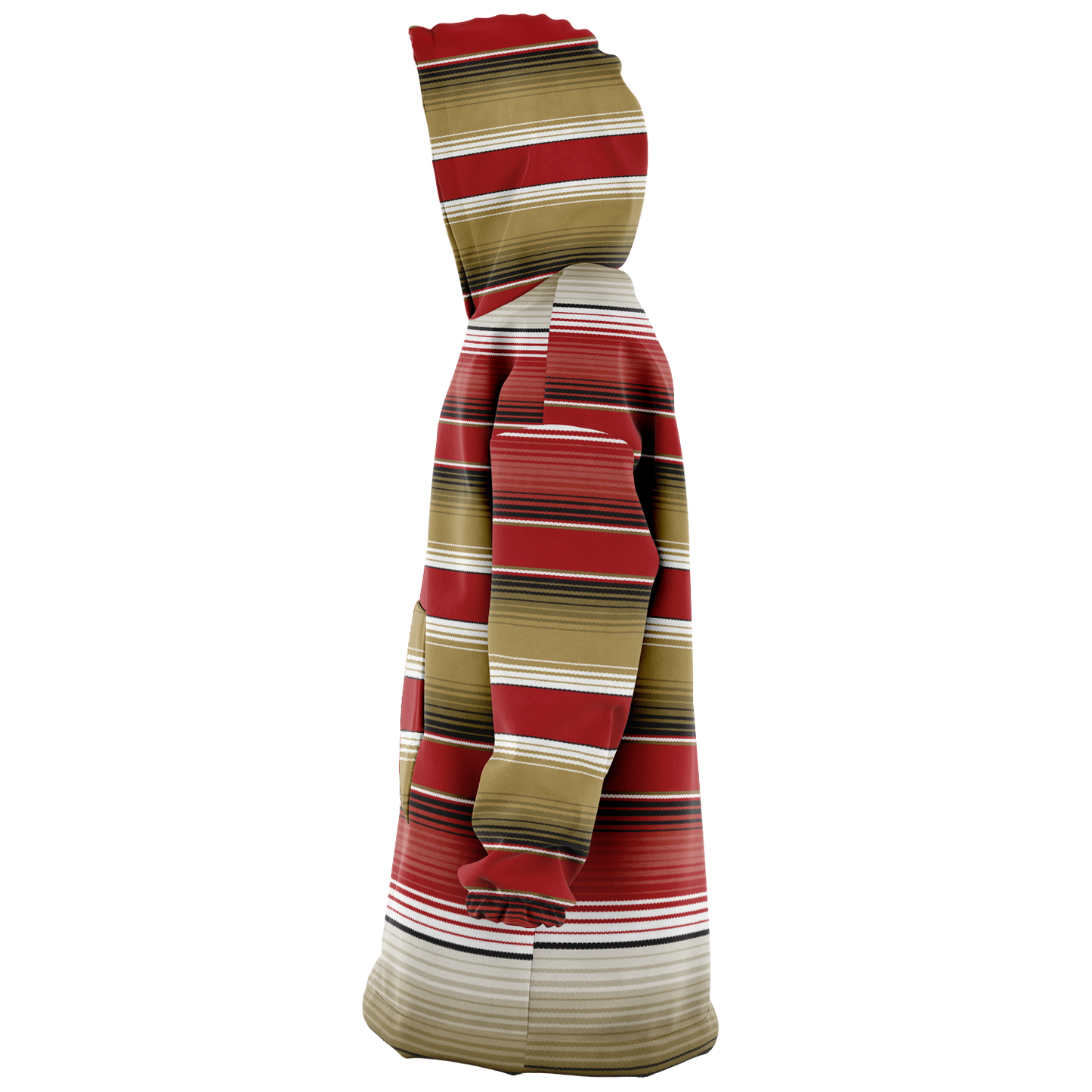 Sarape San Francisco Football Colors - Cobija Hoodie