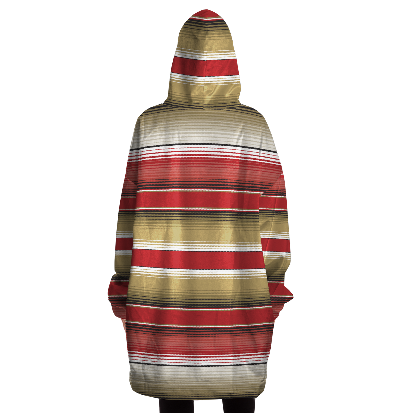 Sarape San Francisco Football Colors - Cobija Hoodie