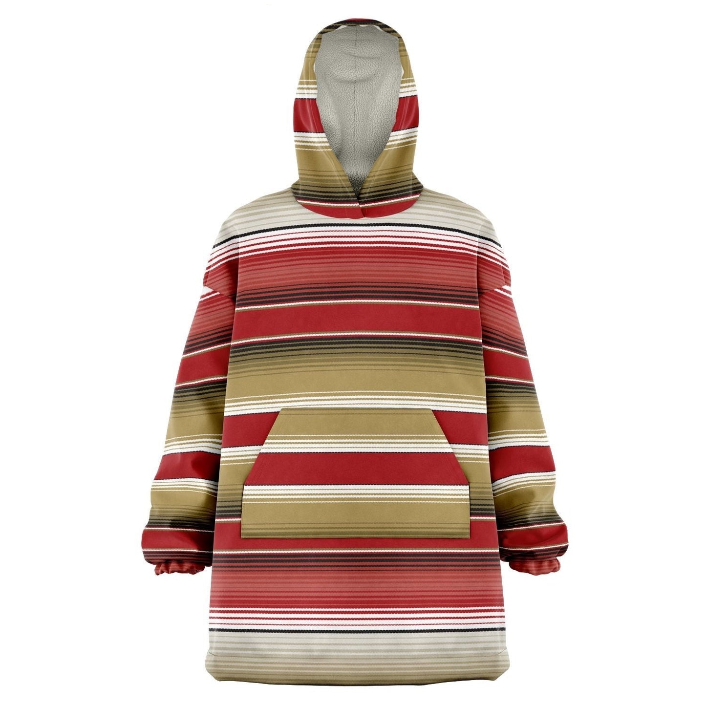 Sarape San Francisco Football Colors - Cobija Hoodie