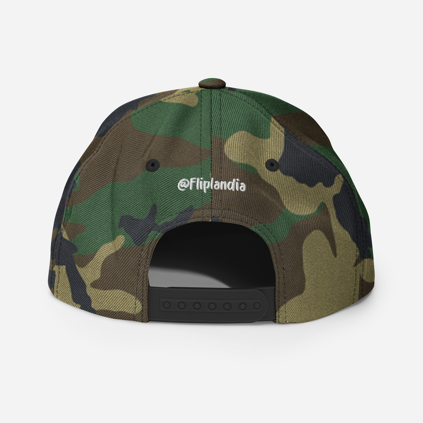 Soldado (White Text) - Fliplandia Snapback Hat