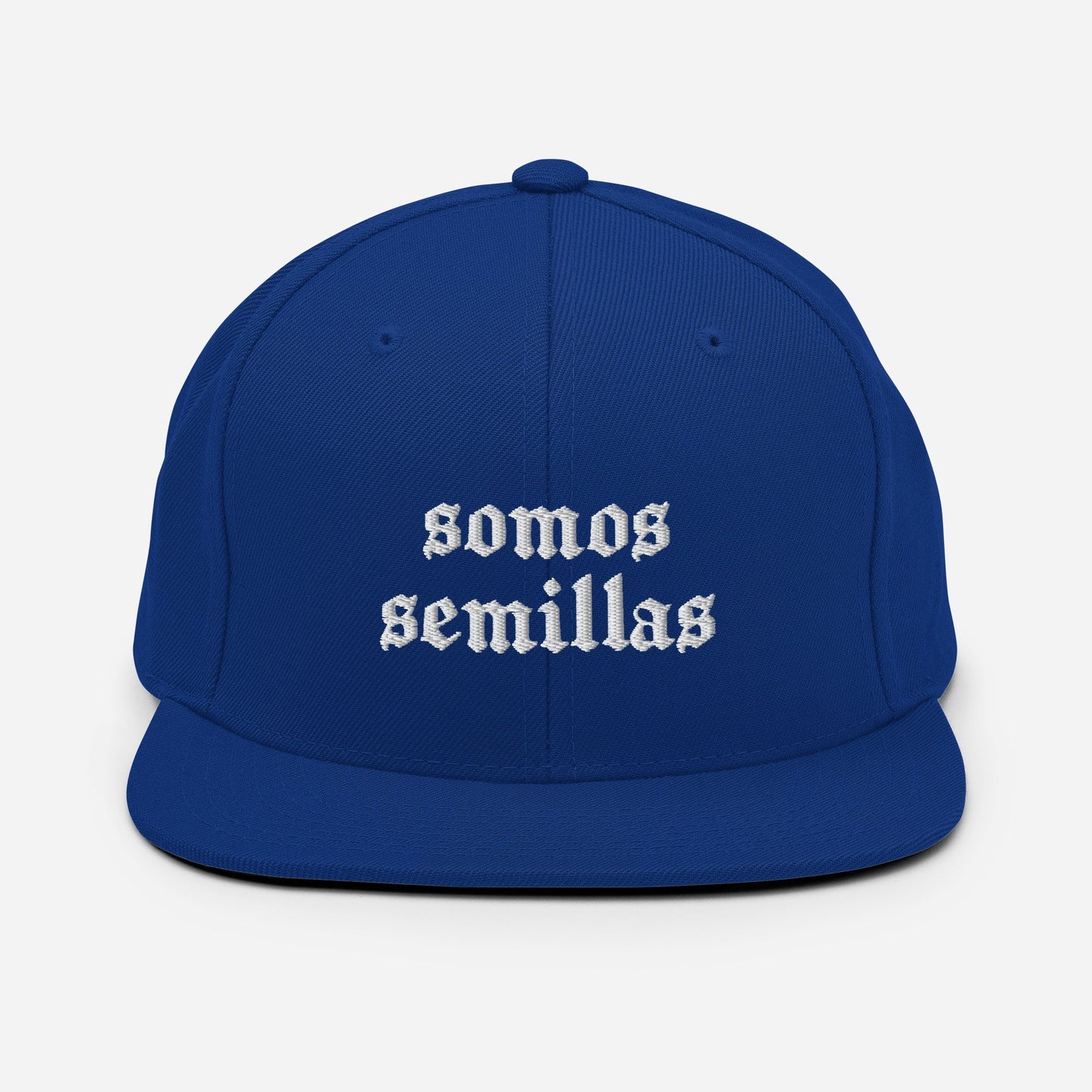 Somos Semillas - Embroidered Snapback Hat