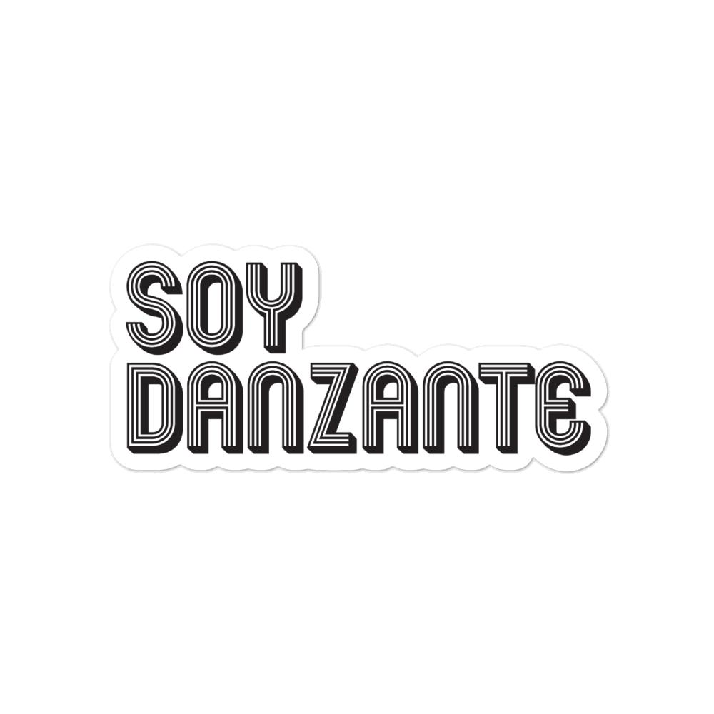 Soy Danzante Black & White - Sticker (S, M, L) - Licuado Wear