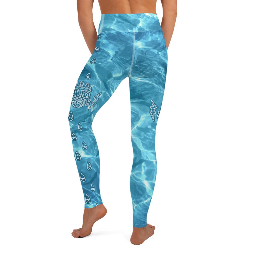 Tlaloc - All-Over Print Leggings - Licuado Wear