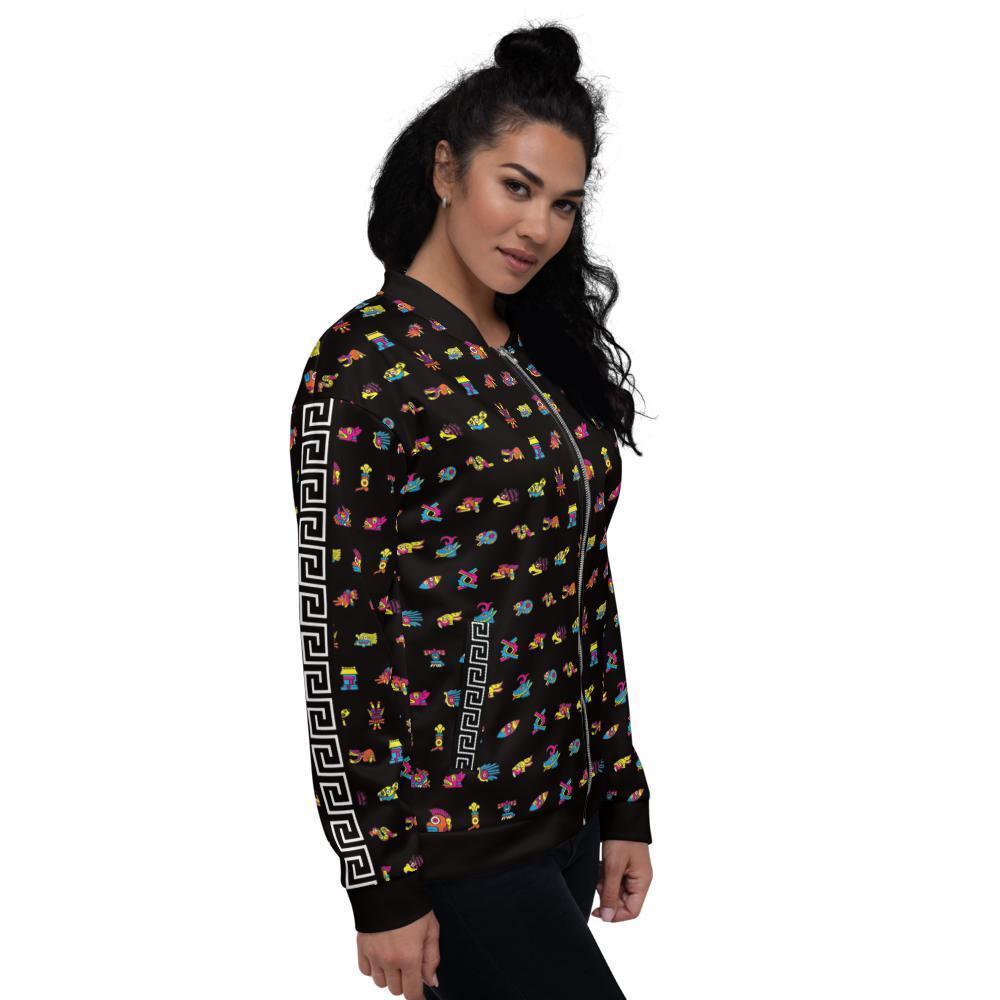Tonalpohualli 20 Day Signs (Bright Colorway) - Track Jacket - Licuado Wear