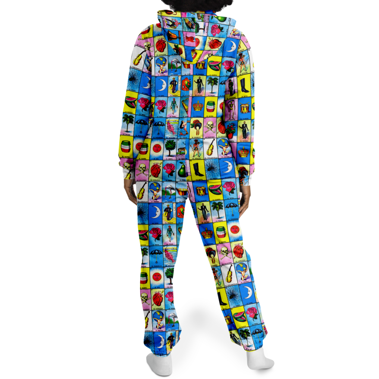 Traditional Lotería - Adult Fleece Onesie