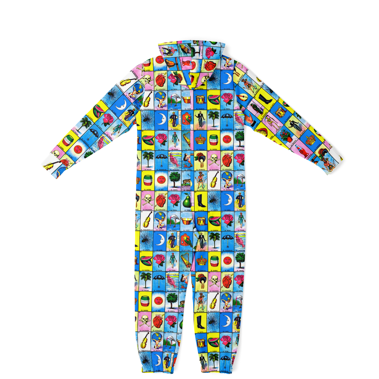 Traditional Lotería - Adult Fleece Onesie