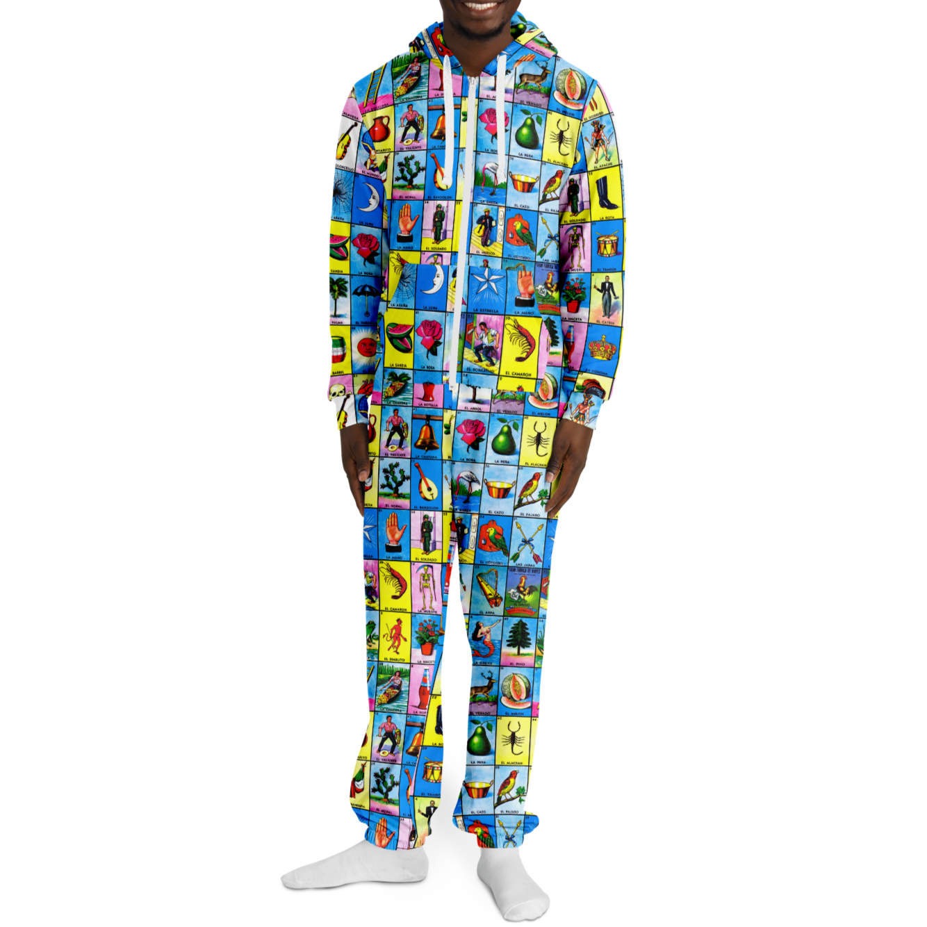 Traditional Lotería - Adult Fleece Onesie